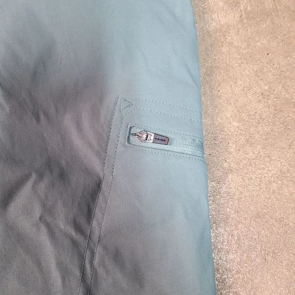 eddie bauer womens guide pro Teal Casual Pants size 8 - Picture 4 of 9